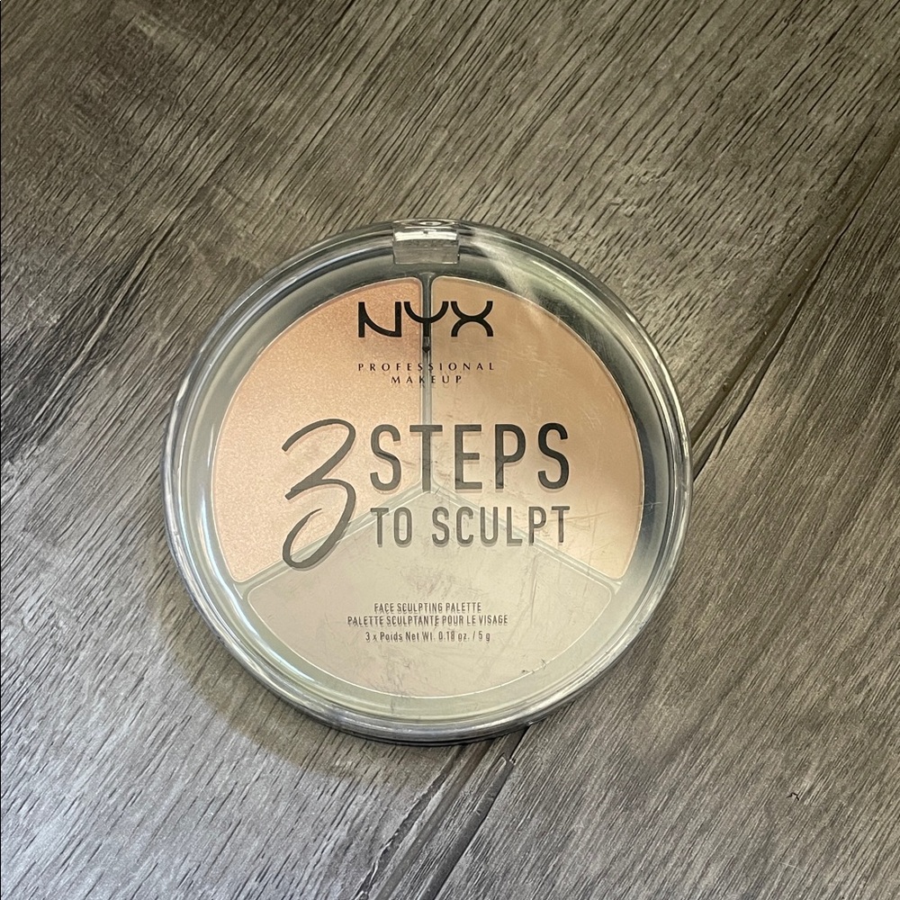NYX 3 Steps to Sculpt Palette in Warm Tones